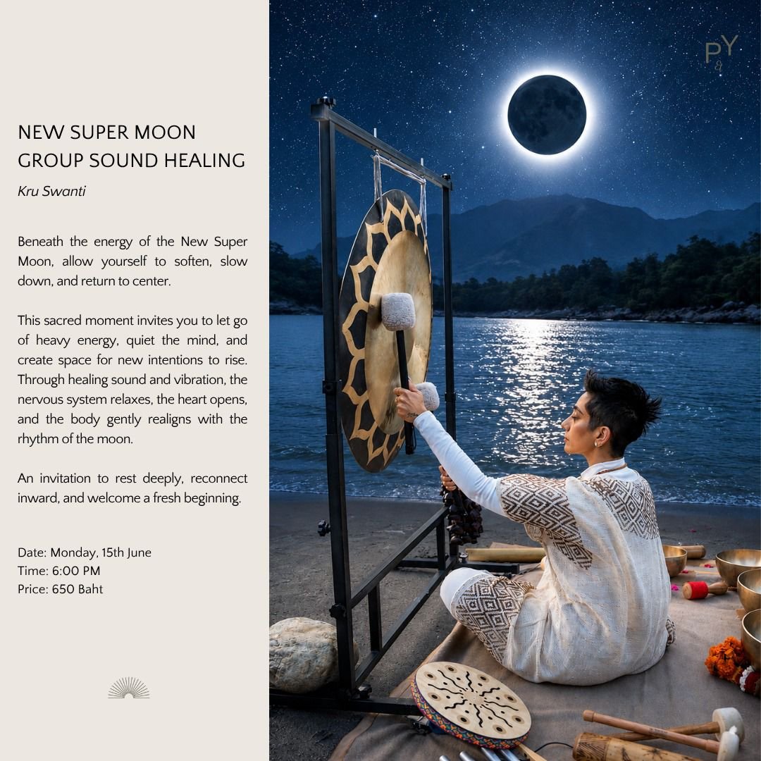 new super moon group sound healing pya