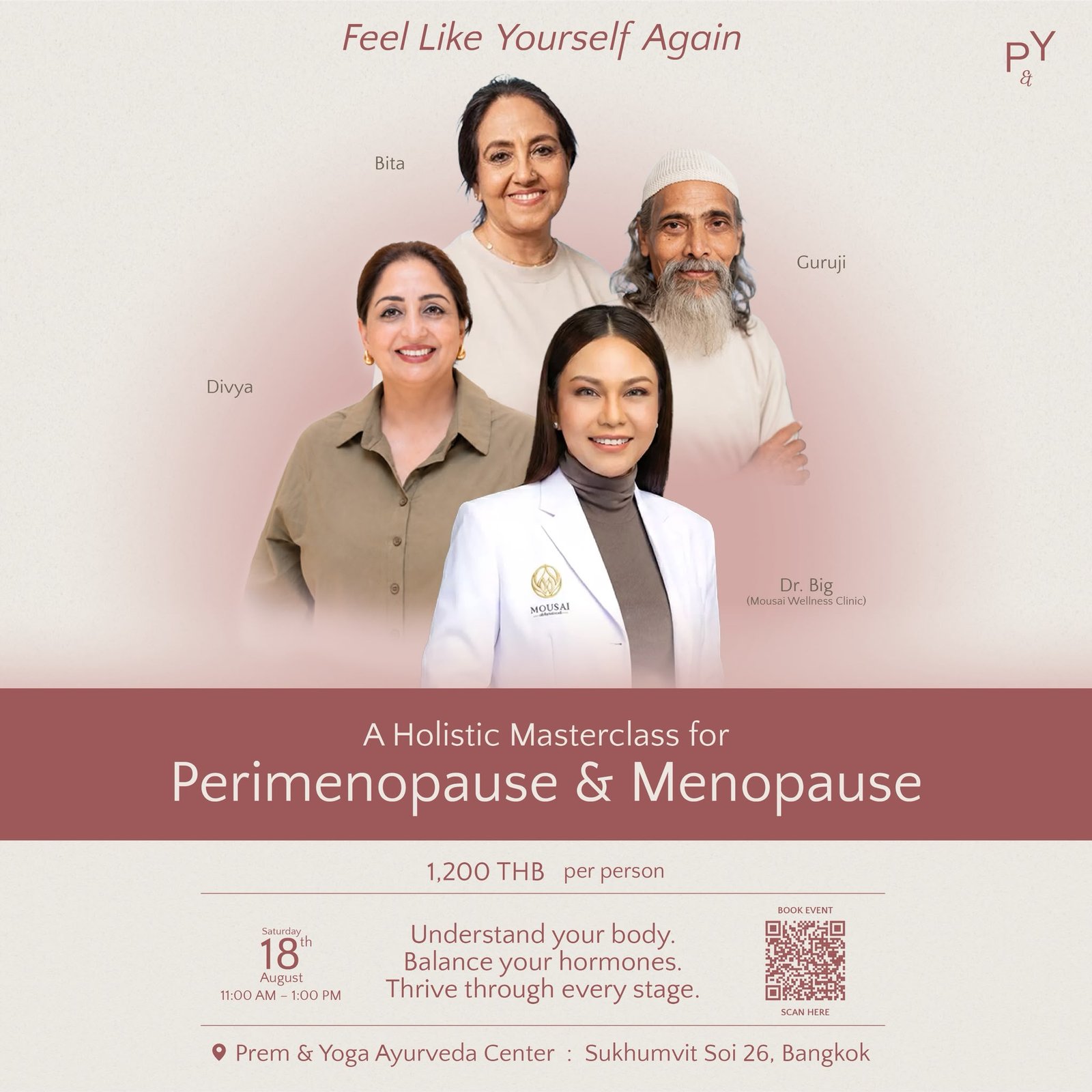 A Holistic Masterclass for Perimenopause & Menopause